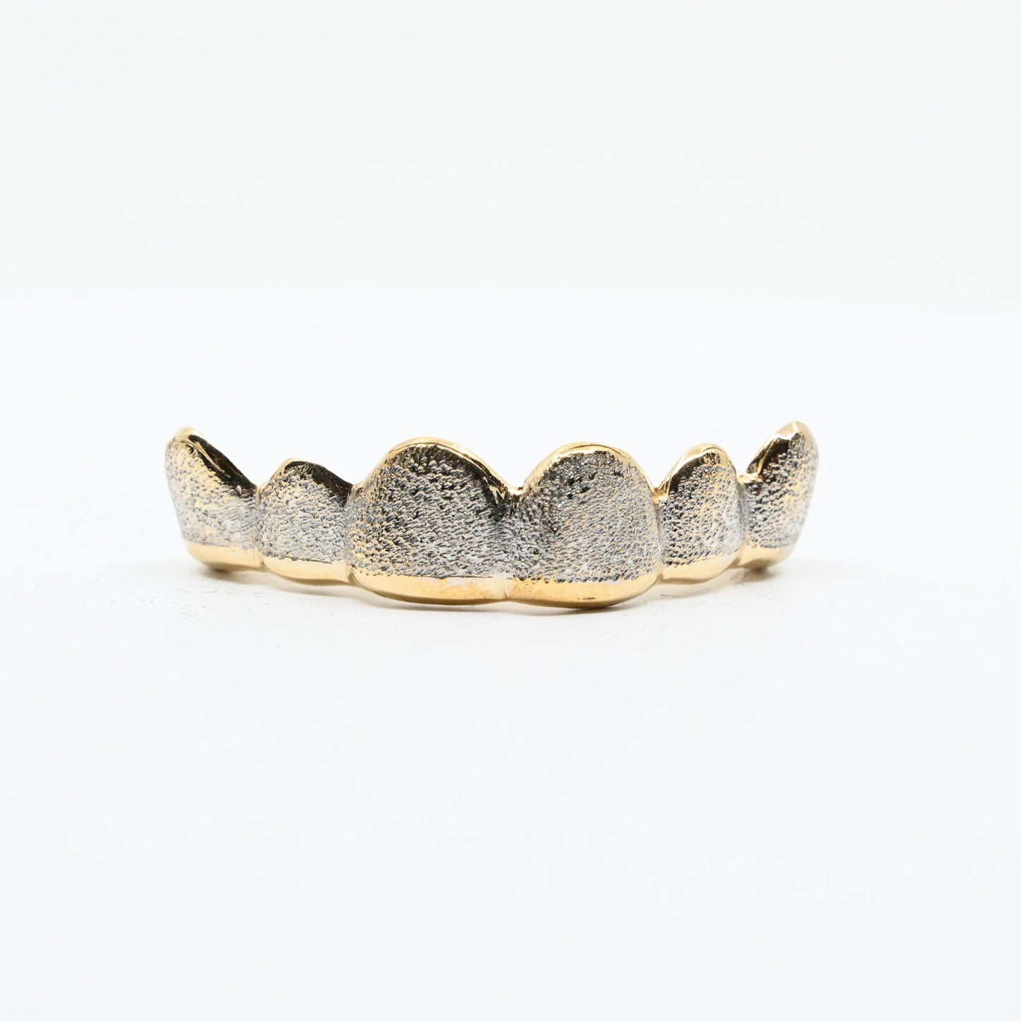 6 Dust Finish Gold Grillz