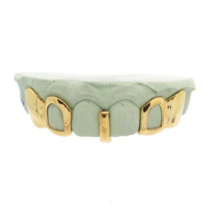 Gap Bar Grillz Open Face Set Usher Style