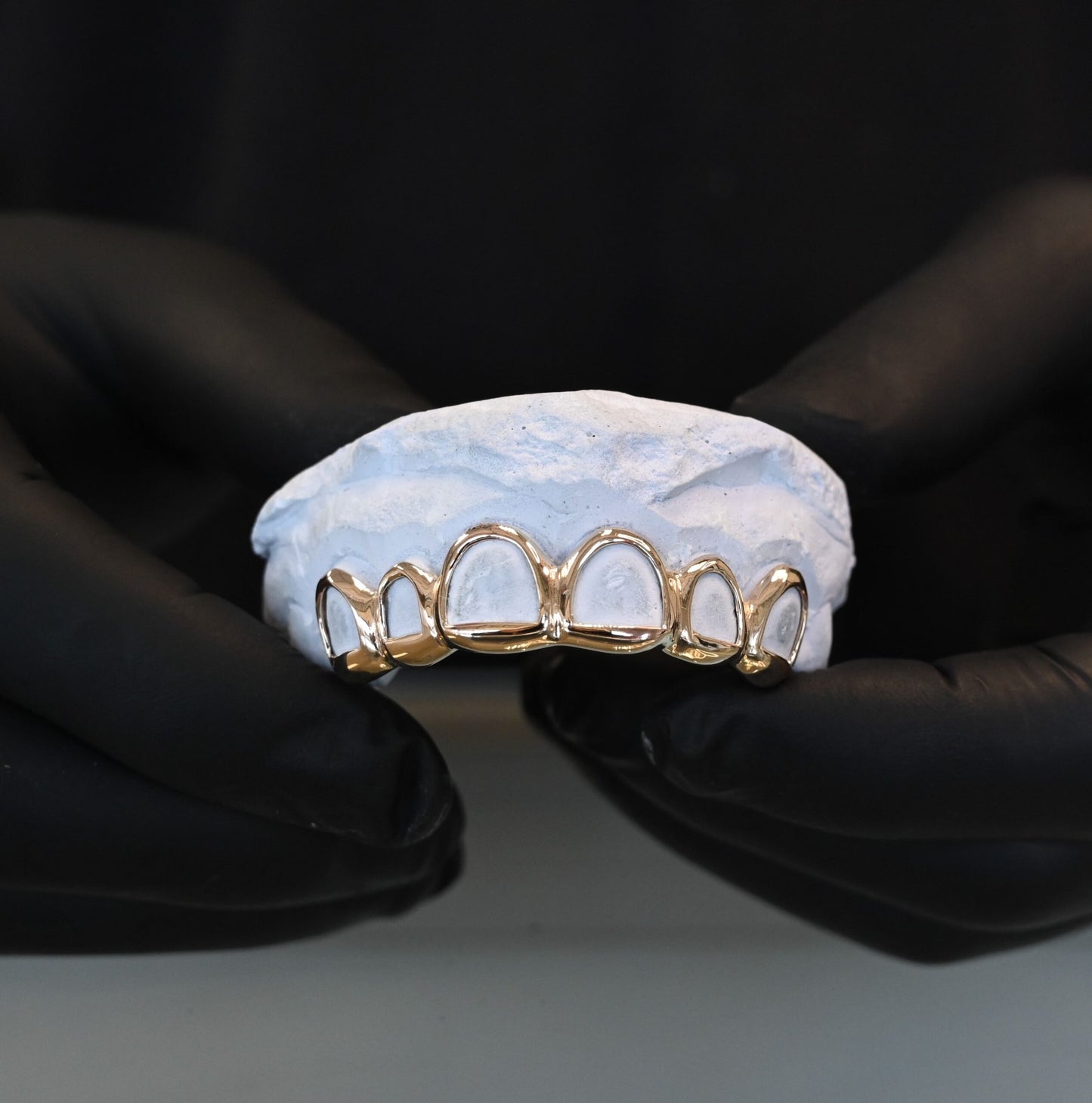 6 Open Face Gold Grillz